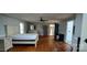 Spacious main bedroom with a ceiling fan, dresser, and ample natural light at 1521 N Piedmont Ave, Kings Mountain, NC 28086