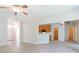 Open-concept living area showcasing modern flooring and seamless flow to the kitchen at 1540 Coatsworth Ln, Rock Hill, SC 29732