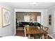 Open floorplan showcasing the living room and dining area, perfect for entertaining and Gathering gatherings at 218 Blacksnake Rd, Stanley, NC 28164