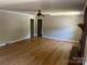 Spacious living room featuring hardwood floors and fireplace at 4050 Rollingwood Cir, Rock Hill, SC 29732