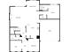Detailed floor plan showcasing the layout of the rooms, including the living room, kitchen, and bedrooms at 5013 Crandon Rd, Fort Mill, SC 29707