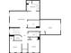 Second-story layout details primary bedroom with walk-in closet and bathroom, plus additional bedrooms and laundry room at 5013 Crandon Rd, Fort Mill, SC 29707