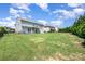 Expansive backyard with ample green space, fenced perimeter, and view of neighboring homes at 5079 Nighthawk Dr, Fort Mill, SC 29707