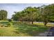 Spacious yard with mature trees and well-maintained greenery, perfect for outdoor activities at 5329 E Highway 27 Hwy, Iron Station, NC 28080