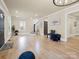 Spacious living room with hardwood floors, recessed lighting, and open floor plan at 616 W Marion St, Shelby, NC 28150