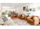 Open concept living area flows into the kitchen with island, dining, and cozy seating at 6507 Revolutionary Trl, Charlotte, NC 28217