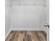 A walk-in closet with built-in shelving provides ample storage space at 9136 Creedmore Hills Dr, Charlotte, NC 28214