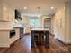 Gourmet kitchen with an island, stainless steel appliances, granite countertops, and ample cabinet space at 1335 33Rd Avenue Ne Dr, Hickory, NC 28601