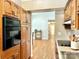 Well-designed kitchen with ample cabinet space and a view to the dining area at 147 Dutchman Rd, Harmony, NC 28634