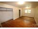Bedroom with closet and hardwood flooring at 1541 Kings Rd, Shelby, NC 28150