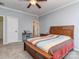 Spacious bedroom featuring a large bed and neutral color scheme for a calming atmosphere at 15739 Circlegreen Dr, Charlotte, NC 28273