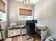 Bright home office with natural light, modern furnishings, and functional layout at 4023 Yesteryears Ln, Marshville, NC 28103