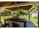 Outdoor gazebo with an outdoor kitchen, great for entertaining at 4567 Hickory Grove Rd, Sharon, SC 29742