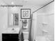 Clean bathroom with vanity, toilet, and shower with tub at 5213 Crimson Kate Ln # 2007B, Charlotte, NC 28208