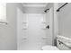 Bathroom features a tub and shower combo at 6515 Santa Cruz Trl, Charlotte, NC 28227