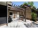 Brick patio with pergola is ideal for outdoor dining at 804 Creek Bluff Rd, Rock Hill, SC 29732