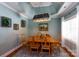 Inviting dining room with decorative chandelier and a cozy ambiance at 804 Creek Bluff Rd, Rock Hill, SC 29732