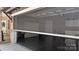View of the garage with an automatic screen door at 804 Creek Bluff Rd, Rock Hill, SC 29732