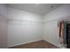 This walk-in closet features wire shelving and ample space for clothes storage at 116 Kingsway Dr, Mooresville, NC 28115