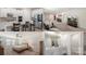 Interior view displaying the kitchen, a bedroom, the main bathroom, and a large bonus space at 135 Orson Oaks Ln, Pineville, NC 28134