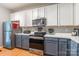 Functional kitchen with stainless steel appliances and ample cabinet space at 14755 Lions Paw St, Charlotte, NC 28273
