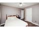 Comfortable bedroom features hardwood floors and neutral decor, creating a serene space for rest and relaxation at 181 Brook Glen Dr # 56, Mooresville, NC 28115