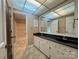 Bathroom featuring dual sinks and white vanity at 195 Keats Rd, Mooresville, NC 28117