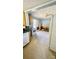 Eat-in kitchen with cabinetry, tile floors, and appliances at 300 Gurley St, Kannapolis, NC 28081