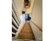 Carpeted stairs leading downstairs at 408 E Blume St, Landis, NC 28088
