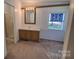 Bathroom featuring tile flooring, a vanity, and a glass shower enclosure at 44112 Harper Hearne Rd, New London, NC 28127
