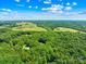 Expansive aerial view highlighting the lush greenery and the overall scenic beauty of the surrounding land at 485 Johnson St, China Grove, NC 28023