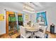 Cozy dining room with natural light and a round dining table with seating for four at 485 Johnson St, China Grove, NC 28023