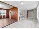 Spacious living area with tile and wood flooring and natural light at 550 Woodleaf Barber Rd, Cleveland, NC 27013