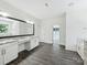 Spacious main bathroom with double vanity, granite countertops, and tile flooring at 631 May Green Dr, Clover, SC 29710
