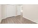 Cozy bedroom with ample closet space, and neutral paint at 6430 Matlea Ct, Charlotte, NC 28215