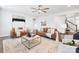 Stylish living room with comfortable seating, area rug, and plenty of natural light at 7058 Cloer Ct, Charlotte, NC 28214