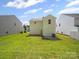Spacious backyard with lush green grass, perfect for outdoor activities and relaxation at 8516 Paw Valley Ln, Charlotte, NC 28214