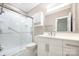 Bathroom with shower, vanity, and modern fixtures at 1189 Quiet Acres Rd, Rock Hill, SC 29732