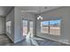 Bright dining area with sliding glass doors and large window at 159 Apple Orchard Ct, Statesville, NC 28677