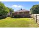 Expansive backyard with a well-maintained lawn, offering ample space for outdoor activities and relaxation at 160 Walking Horse Run, Stanley, NC 28164