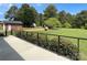 Serene backyard view, framed by lush trees, offering a tranquil and private outdoor space at 2515 Myra Ln, Lincolnton, NC 28092