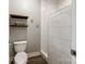 This bathroom features a walk-in shower with sleek, large-format marble-look tiles at 2984 Starnes Dr, Rock Hill, SC 29730
