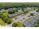An aerial view showcasing the layout and community amenities at 703 Dalebrook Ln, Rock Hill, SC 29730