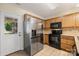 Modern kitchen featuring stainless steel appliances, tile backsplash and granite countertops at 703 Dalebrook Ln, Rock Hill, SC 29730