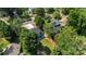 Backyard includes a fenced-in area and mature trees at 7219 Spring Morning Ln, Charlotte, NC 28227