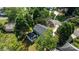 Backyard with a fenced-in yard and covered deck at 7219 Spring Morning Ln, Charlotte, NC 28227