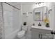 Bathroom featuring vanity and tub at 7219 Spring Morning Ln, Charlotte, NC 28227