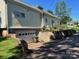 View of the long driveway leading to a garage beneath the home at 743 S College Ave, Newton, NC 28658