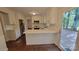 Modern kitchen featuring new cabinets, countertops, and stainless steel appliances at 9424 Whitethorn Dr, Charlotte, NC 28277
