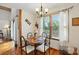 Cozy dining area features a window view, wooden table and chairs, and neutral decor at 1119 Palmyra Dr, Fort Mill, SC 29708